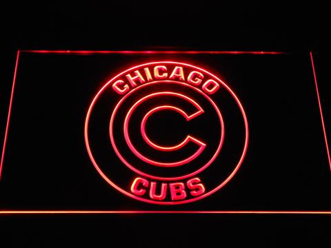 Chicago Cubs Big C LED Neon Sign